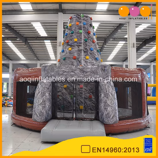 Parede de escalada inflável para jogos esportivos
