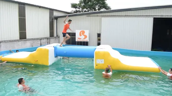 Adultos Esporte Aqua Water Fun Park Jogo Inflável Flutuante Aqua Park para Piscina 18 Pessoas